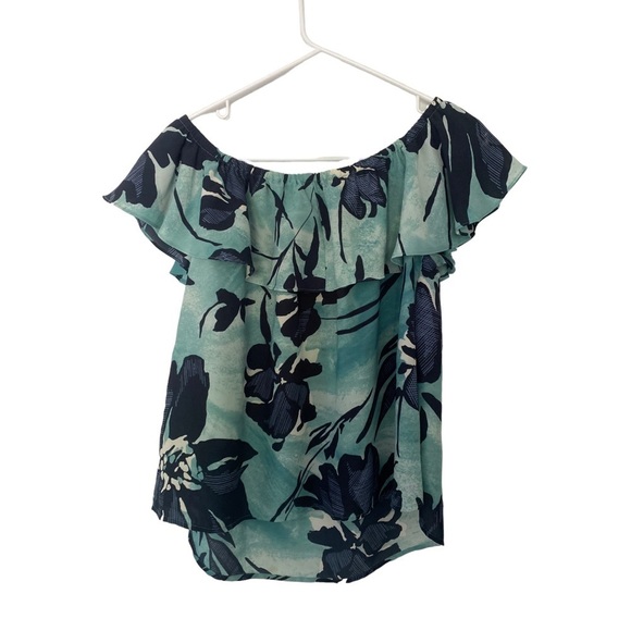 Anthropologie Maeve Islander Ruffle Off the Shoulder Top Small - Picture 4 of 7